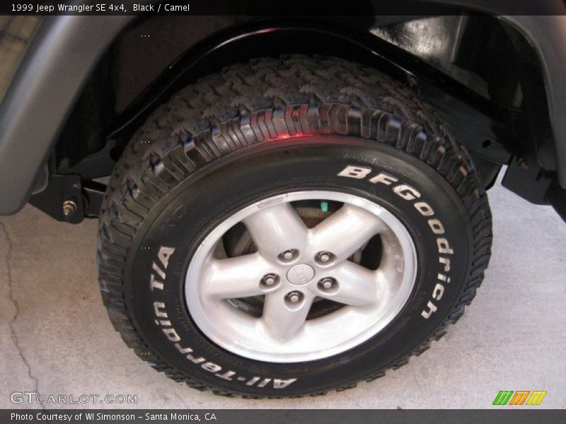 Black / Camel 1999 Jeep Wrangler SE 4x4