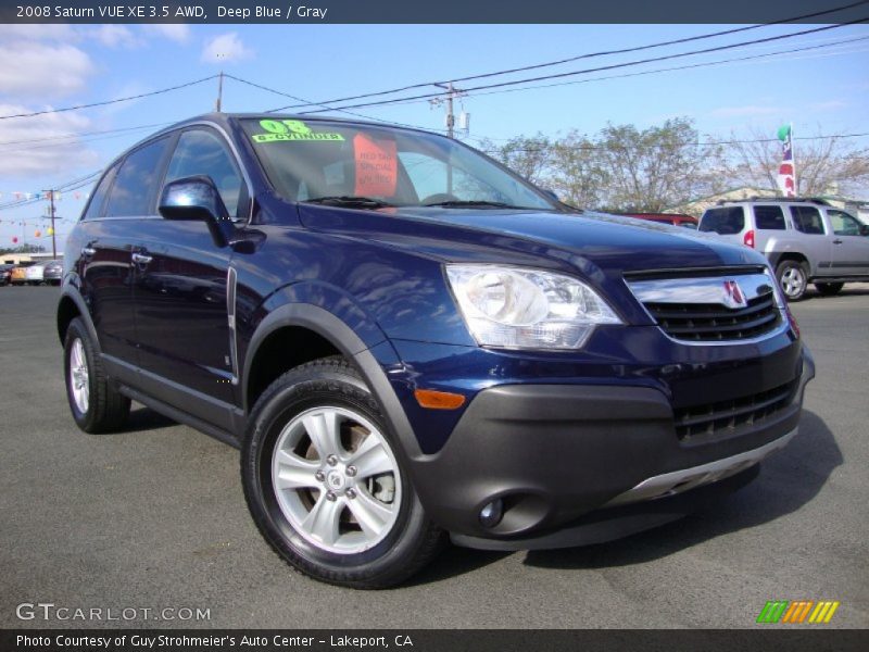 Deep Blue / Gray 2008 Saturn VUE XE 3.5 AWD