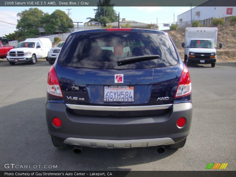 Deep Blue / Gray 2008 Saturn VUE XE 3.5 AWD