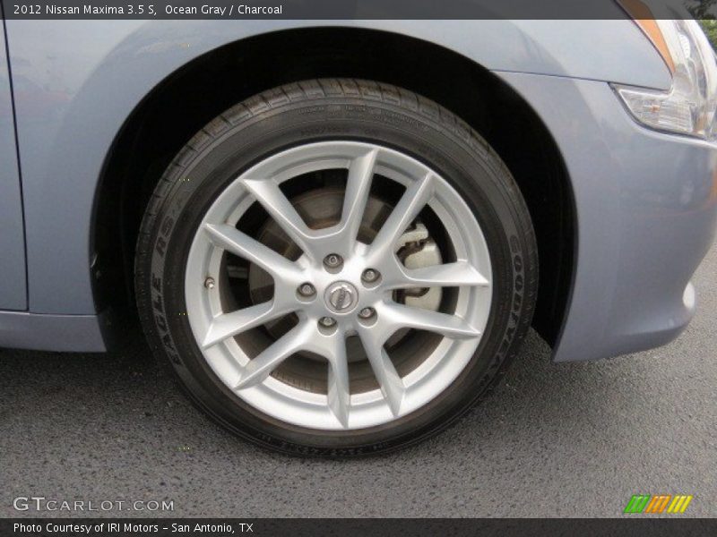 Ocean Gray / Charcoal 2012 Nissan Maxima 3.5 S