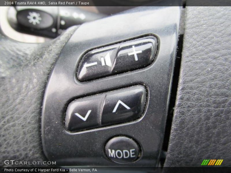 Salsa Red Pearl / Taupe 2004 Toyota RAV4 4WD