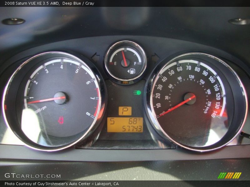 Deep Blue / Gray 2008 Saturn VUE XE 3.5 AWD