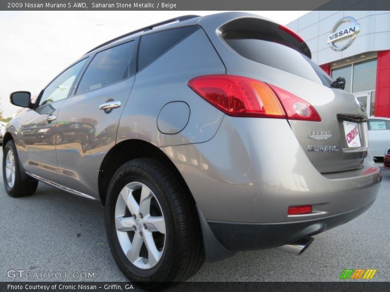 Saharan Stone Metallic / Beige 2009 Nissan Murano S AWD