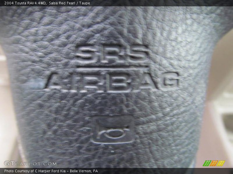 Salsa Red Pearl / Taupe 2004 Toyota RAV4 4WD