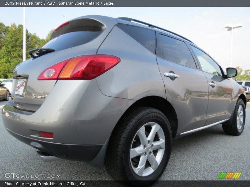 Saharan Stone Metallic / Beige 2009 Nissan Murano S AWD