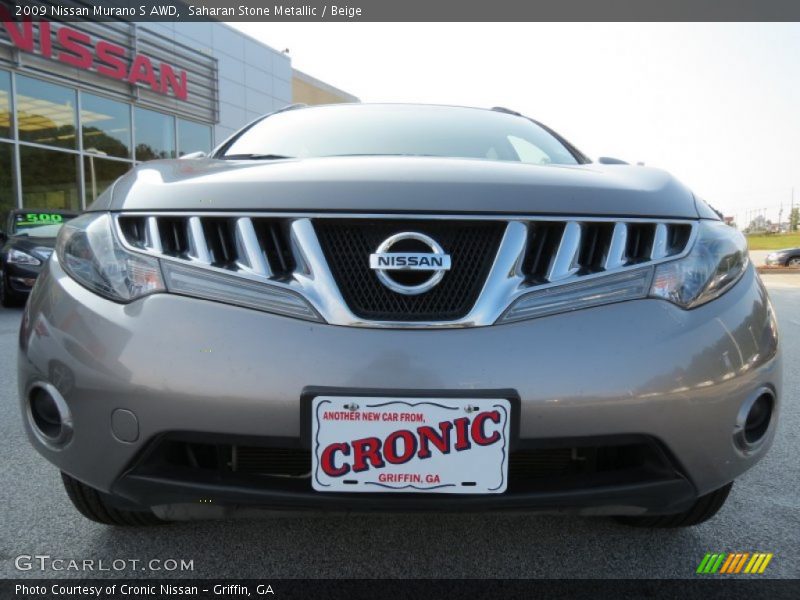 Saharan Stone Metallic / Beige 2009 Nissan Murano S AWD