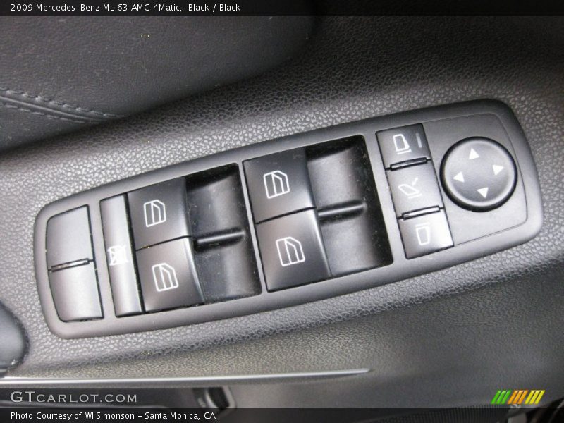 Black / Black 2009 Mercedes-Benz ML 63 AMG 4Matic