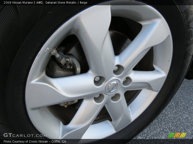 Saharan Stone Metallic / Beige 2009 Nissan Murano S AWD
