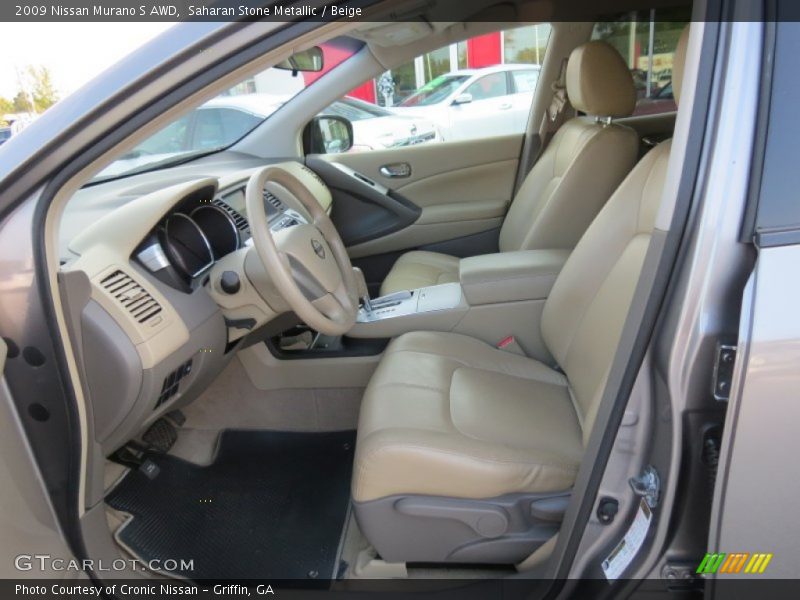 Saharan Stone Metallic / Beige 2009 Nissan Murano S AWD