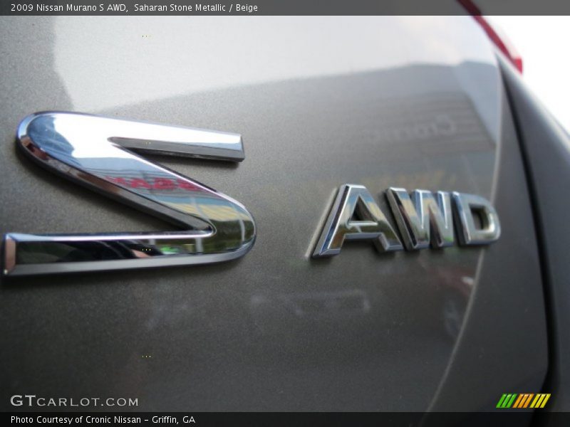 Saharan Stone Metallic / Beige 2009 Nissan Murano S AWD