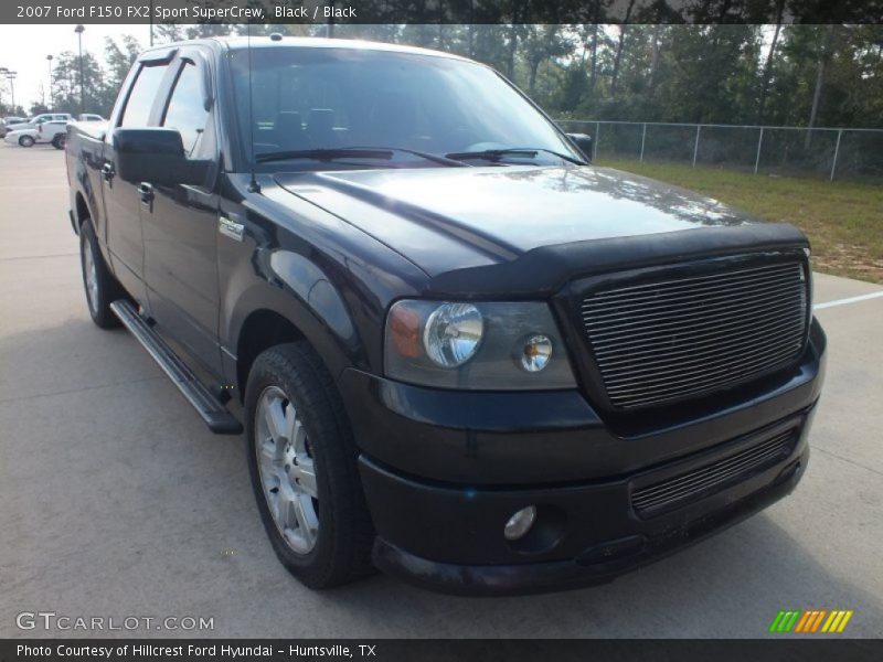 Black / Black 2007 Ford F150 FX2 Sport SuperCrew