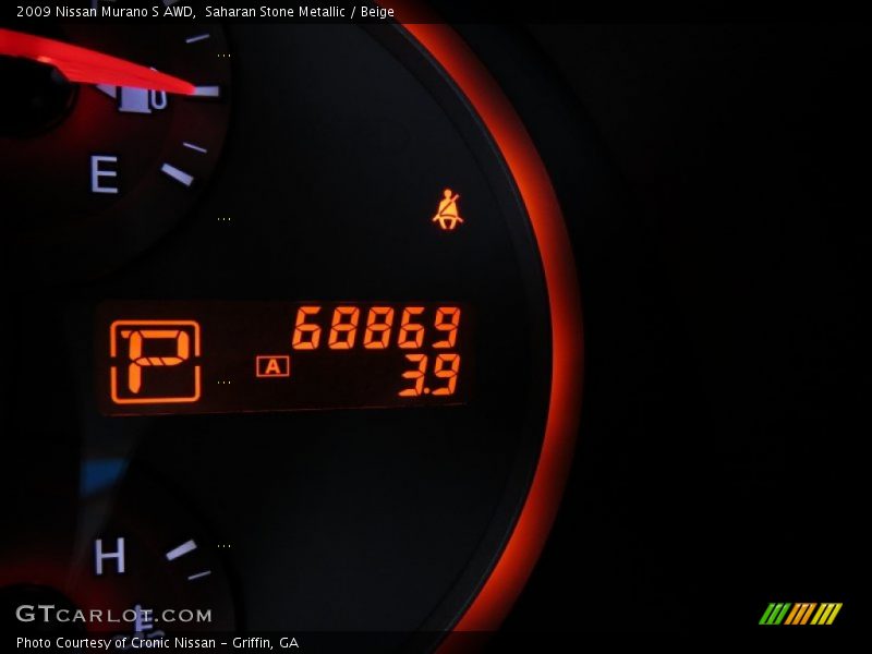 Saharan Stone Metallic / Beige 2009 Nissan Murano S AWD