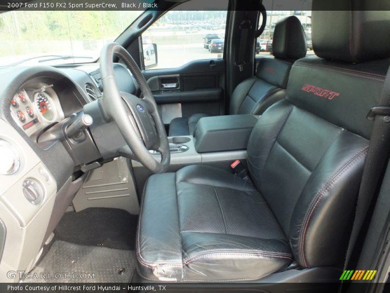 Black / Black 2007 Ford F150 FX2 Sport SuperCrew