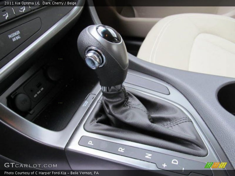 Dark Cherry / Beige 2011 Kia Optima LX