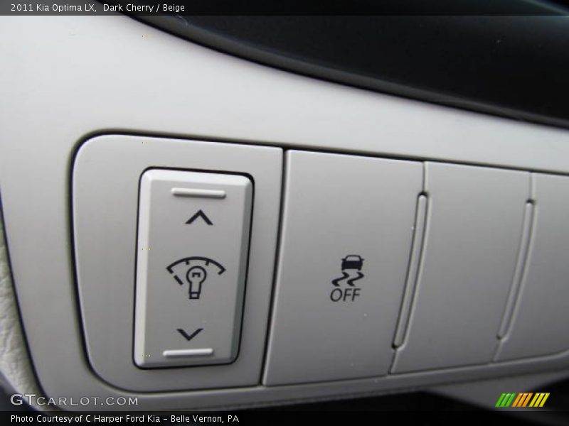 Dark Cherry / Beige 2011 Kia Optima LX
