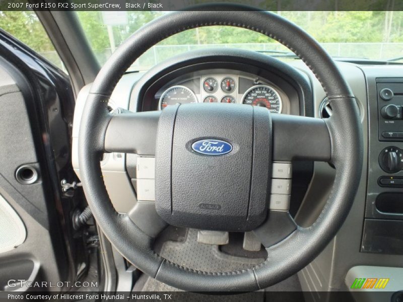 Black / Black 2007 Ford F150 FX2 Sport SuperCrew
