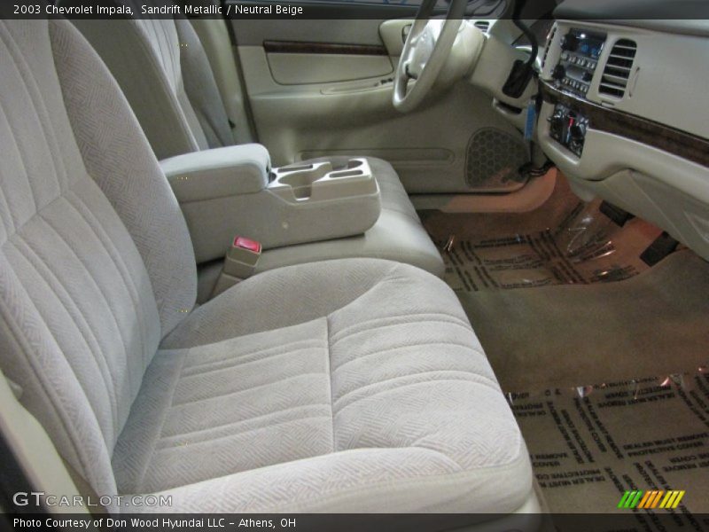 Sandrift Metallic / Neutral Beige 2003 Chevrolet Impala