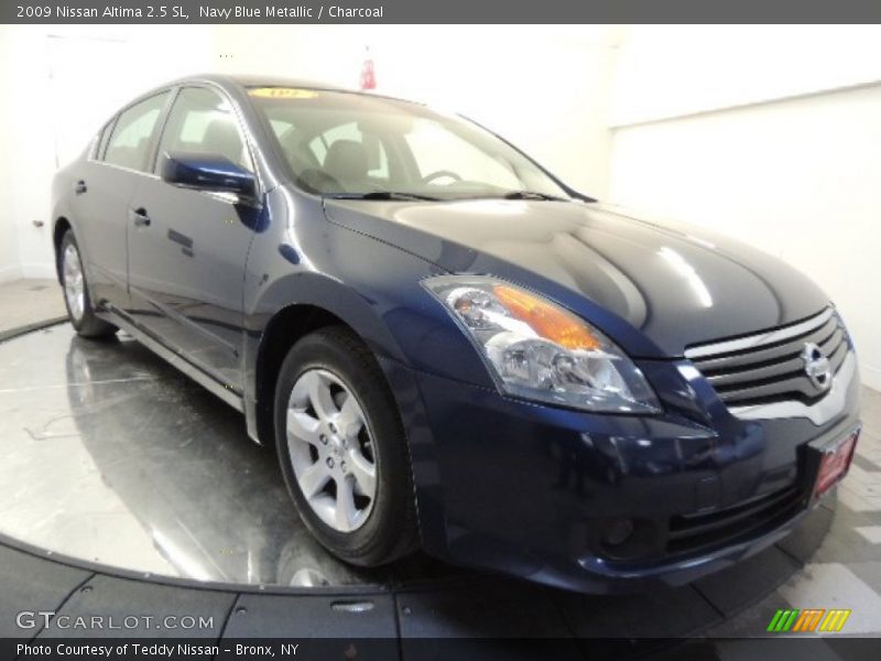 Navy Blue Metallic / Charcoal 2009 Nissan Altima 2.5 SL