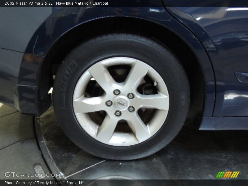Navy Blue Metallic / Charcoal 2009 Nissan Altima 2.5 SL