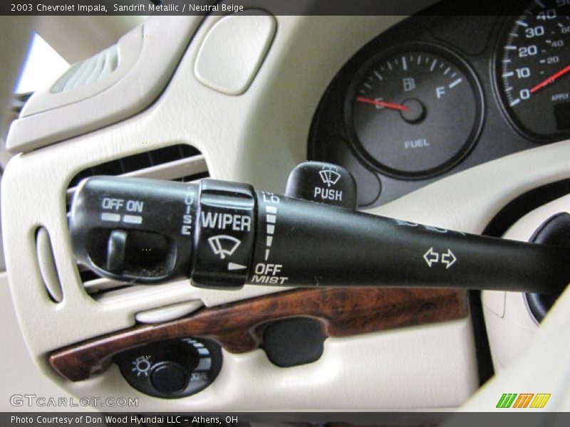 Sandrift Metallic / Neutral Beige 2003 Chevrolet Impala