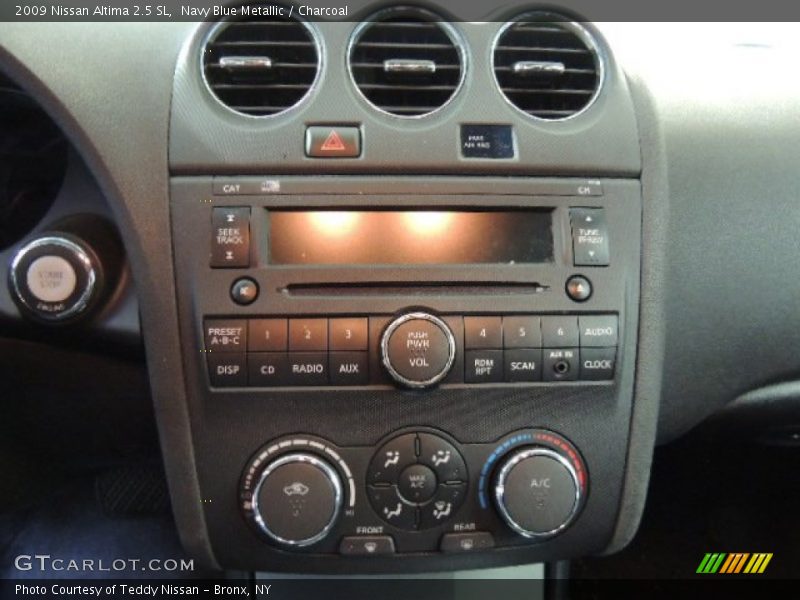 Navy Blue Metallic / Charcoal 2009 Nissan Altima 2.5 SL