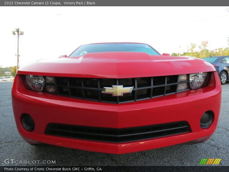 Victory Red / Black 2013 Chevrolet Camaro LS Coupe