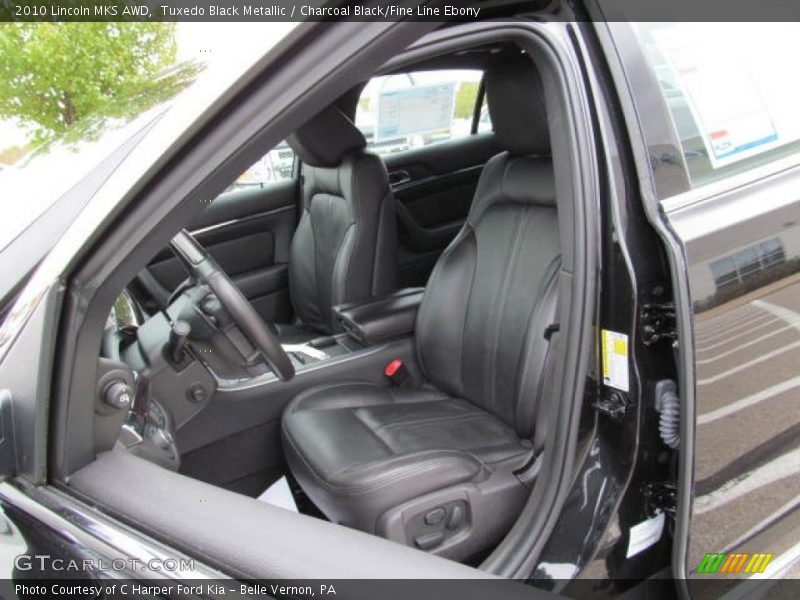 Tuxedo Black Metallic / Charcoal Black/Fine Line Ebony 2010 Lincoln MKS AWD