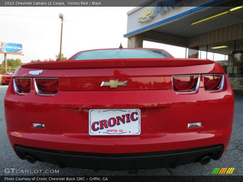 Victory Red / Black 2013 Chevrolet Camaro LS Coupe
