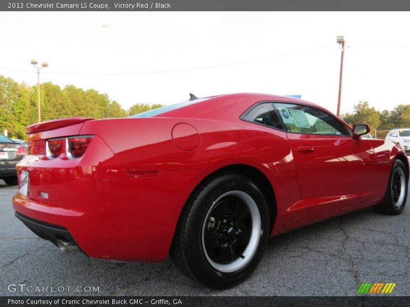 Victory Red / Black 2013 Chevrolet Camaro LS Coupe