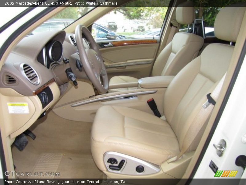 Arctic White / Cashmere 2009 Mercedes-Benz GL 450 4Matic