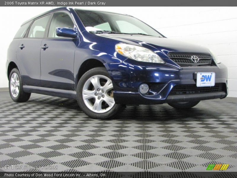 Indigo Ink Pearl / Dark Gray 2006 Toyota Matrix XR AWD