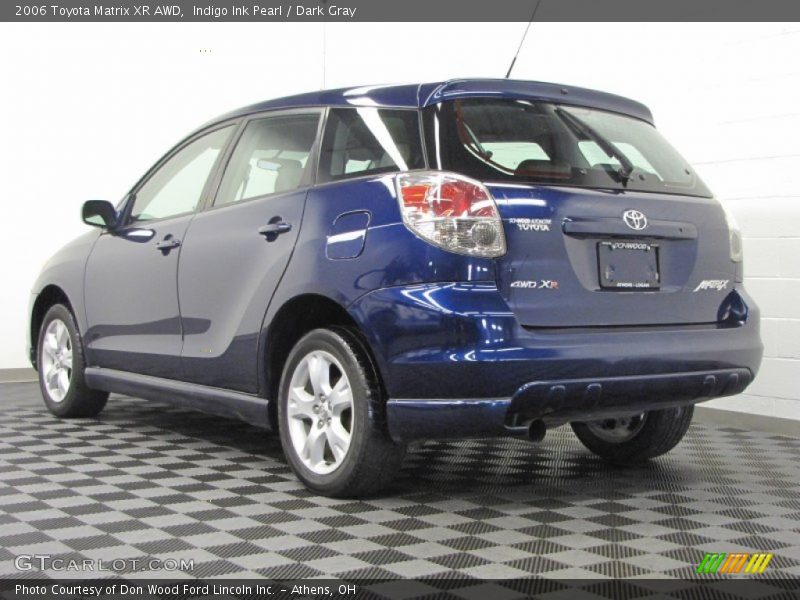 Indigo Ink Pearl / Dark Gray 2006 Toyota Matrix XR AWD