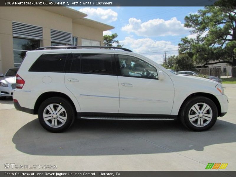 Arctic White / Cashmere 2009 Mercedes-Benz GL 450 4Matic