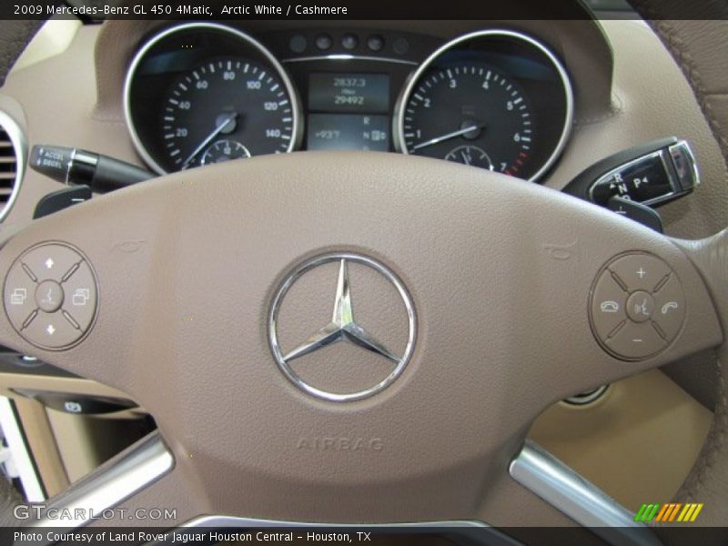 Arctic White / Cashmere 2009 Mercedes-Benz GL 450 4Matic