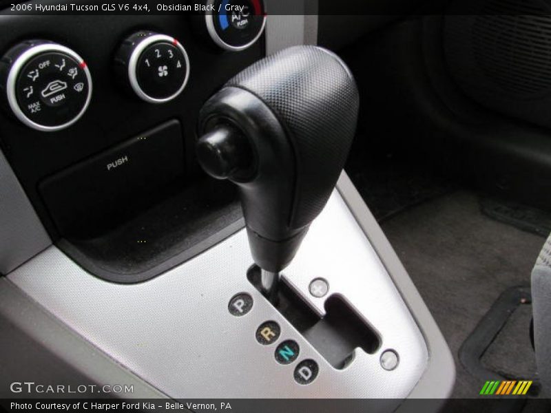 Obsidian Black / Gray 2006 Hyundai Tucson GLS V6 4x4