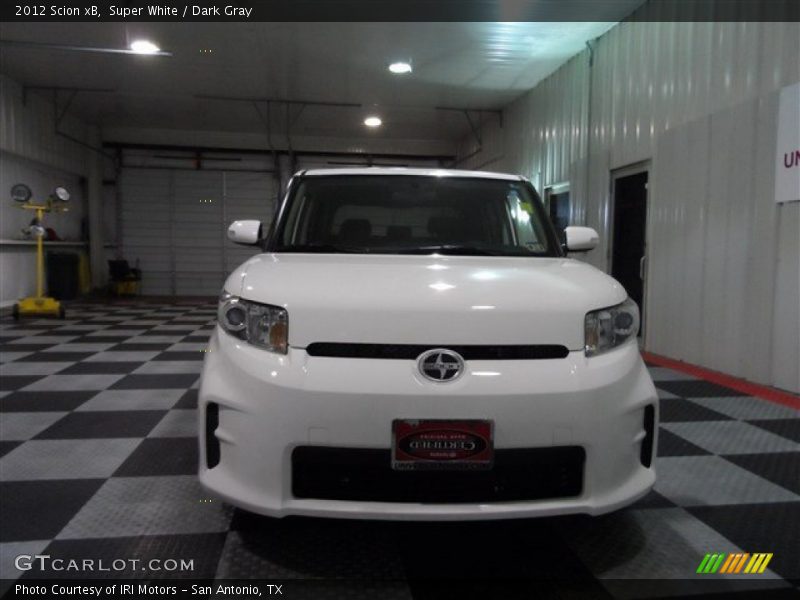 Super White / Dark Gray 2012 Scion xB