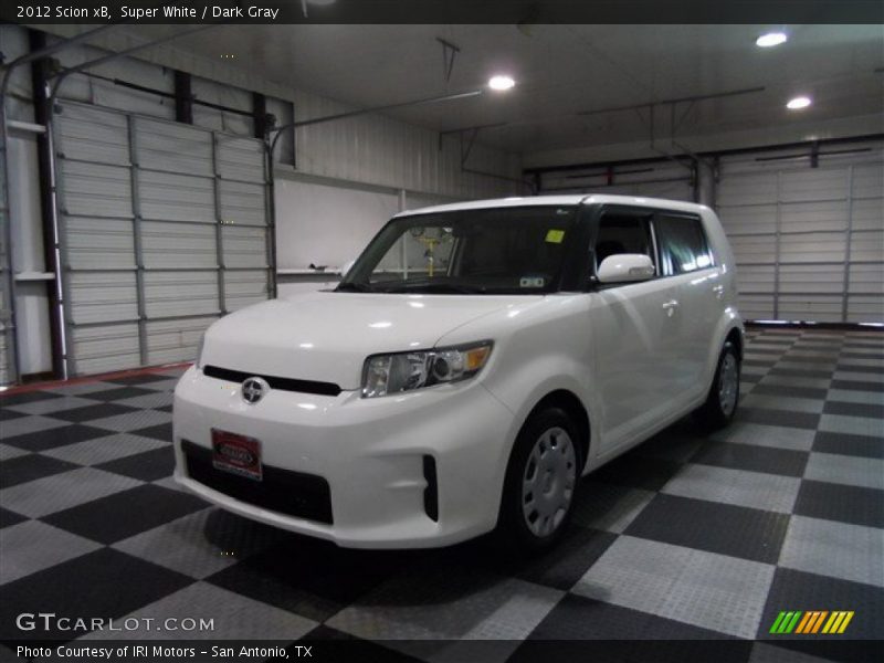 Super White / Dark Gray 2012 Scion xB