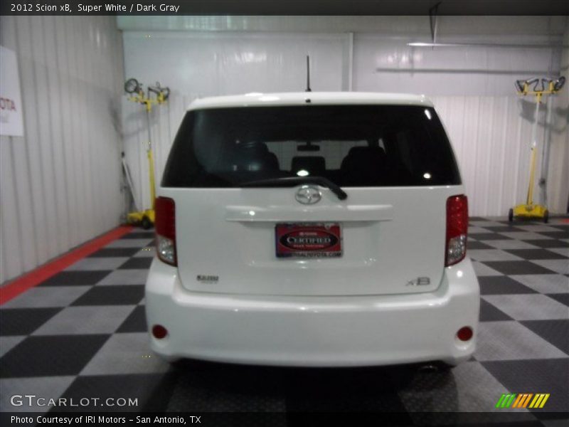 Super White / Dark Gray 2012 Scion xB