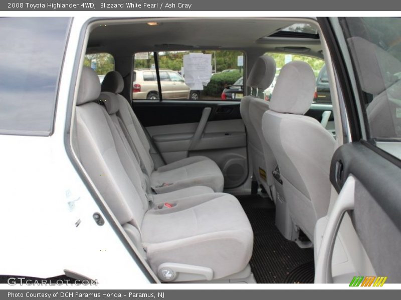 Blizzard White Pearl / Ash Gray 2008 Toyota Highlander 4WD