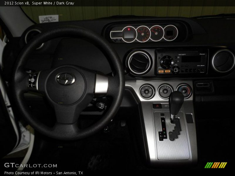 Super White / Dark Gray 2012 Scion xB
