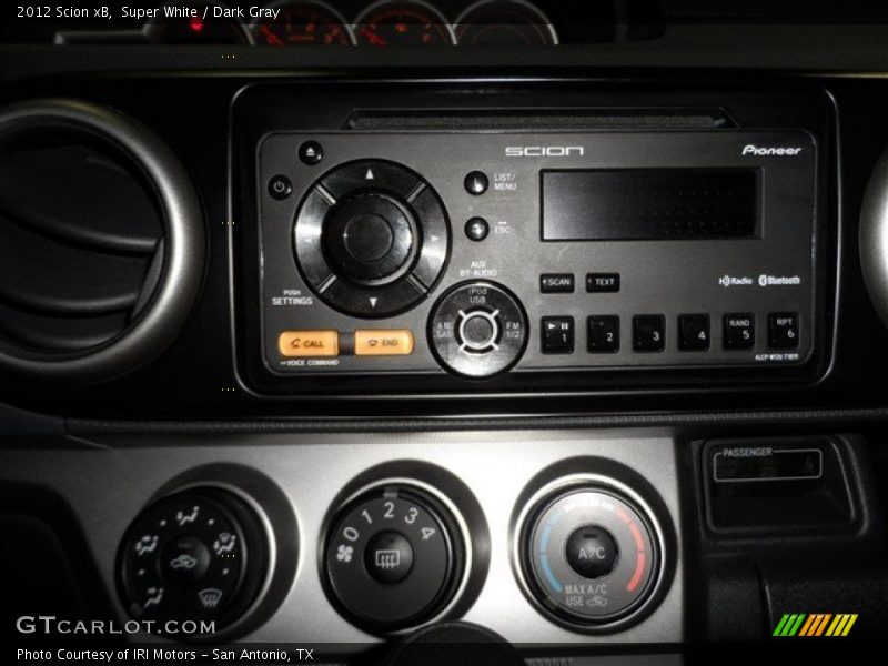 Super White / Dark Gray 2012 Scion xB