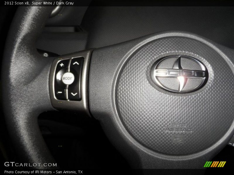 Super White / Dark Gray 2012 Scion xB