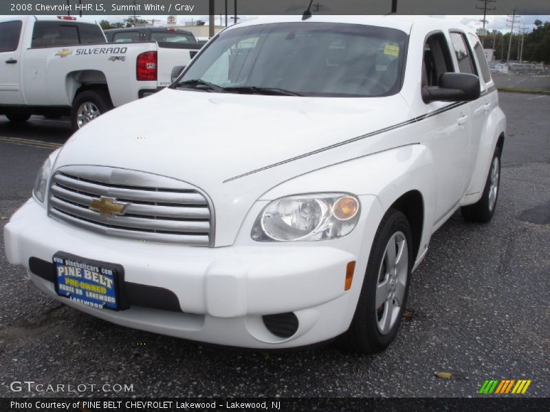 Summit White / Gray 2008 Chevrolet HHR LS
