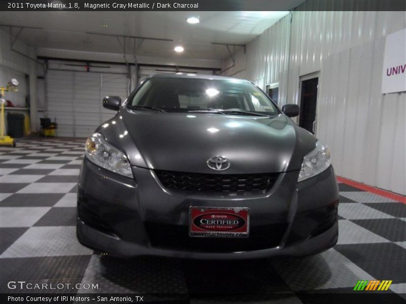 Magnetic Gray Metallic / Dark Charcoal 2011 Toyota Matrix 1.8