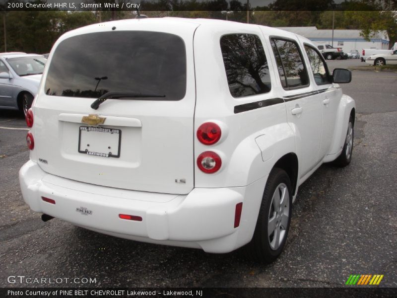 Summit White / Gray 2008 Chevrolet HHR LS