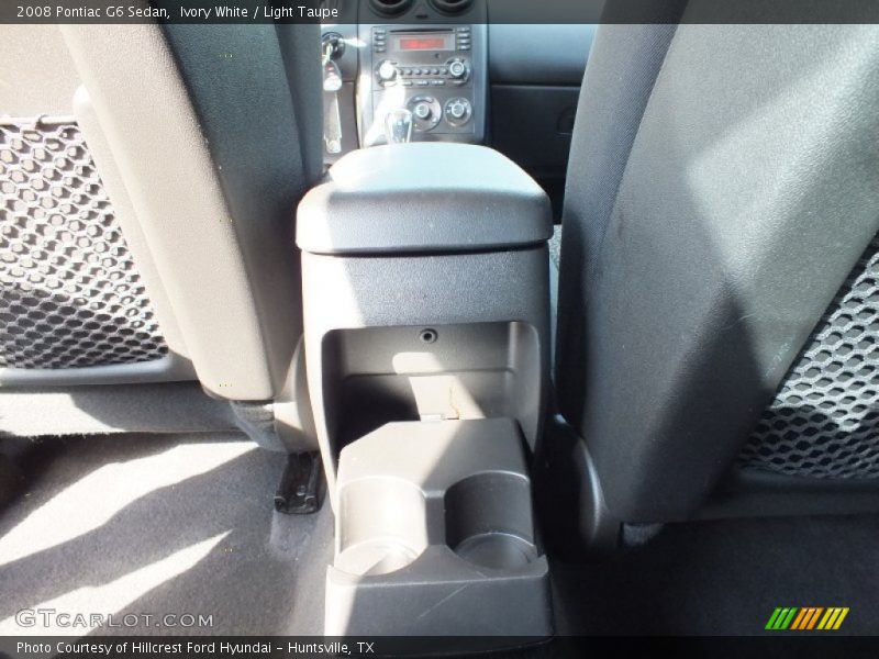 Ivory White / Light Taupe 2008 Pontiac G6 Sedan
