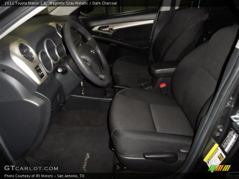Magnetic Gray Metallic / Dark Charcoal 2011 Toyota Matrix 1.8