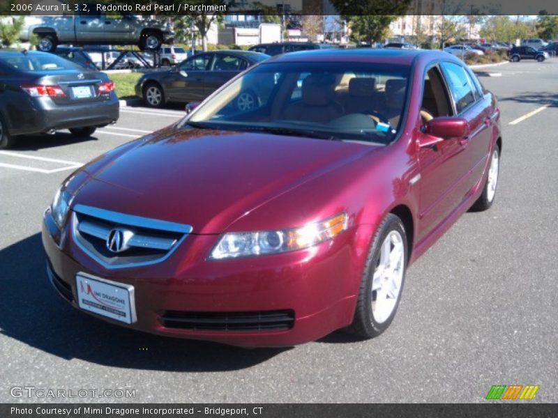 Redondo Red Pearl / Parchment 2006 Acura TL 3.2