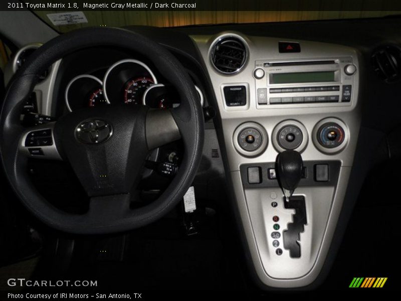 Magnetic Gray Metallic / Dark Charcoal 2011 Toyota Matrix 1.8