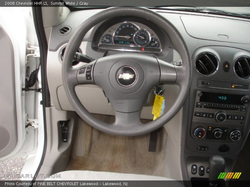 Summit White / Gray 2008 Chevrolet HHR LS